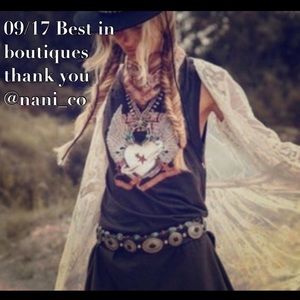 Sale09/17 HP NWTBoutique tankdress Dancing Outlaw